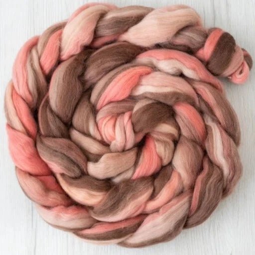 sainte victoire merino multicolour roving by dyeing house gallery at Wabi Sabi