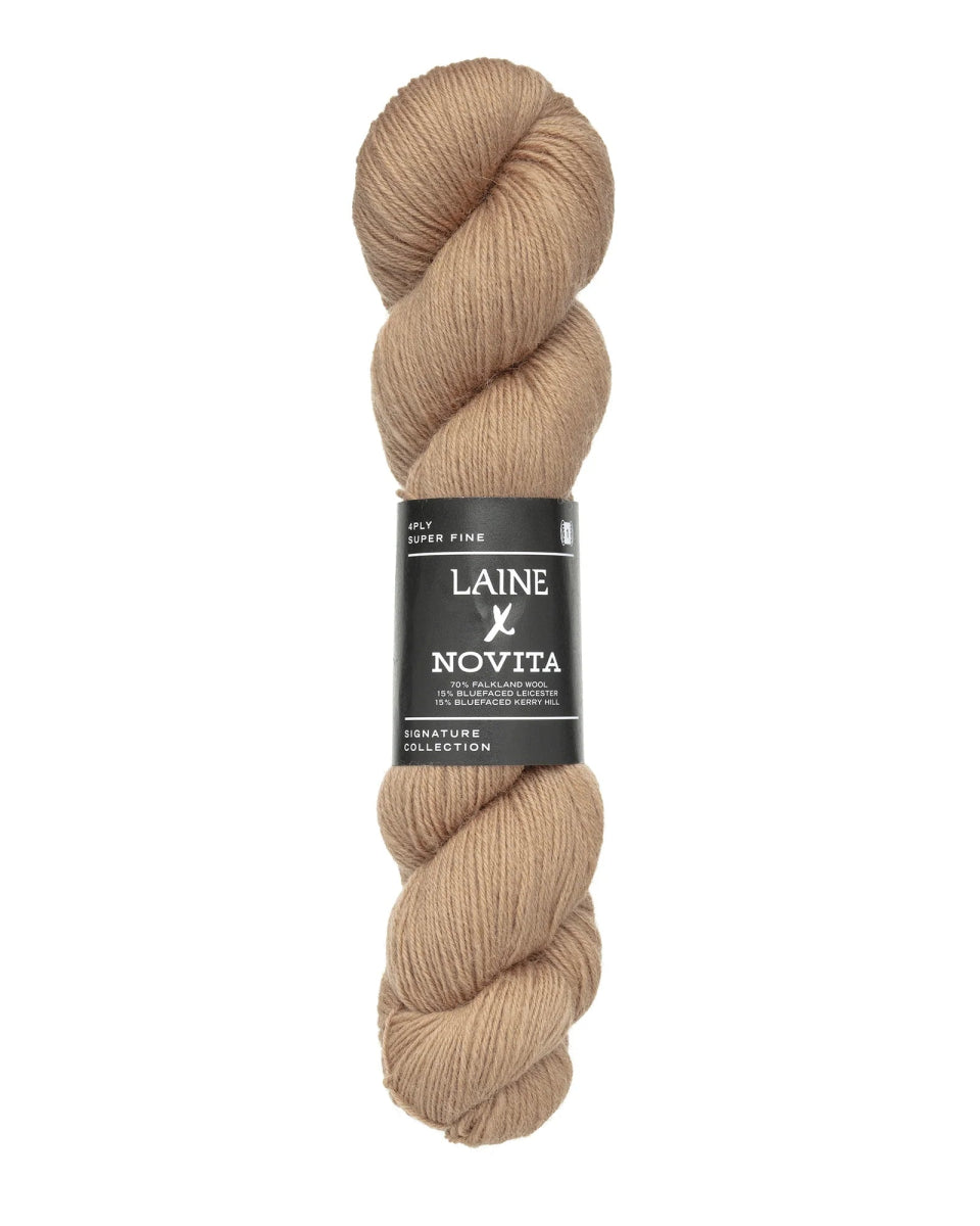 'sandy shoreline ' Laine x Novita 4ply by laine | Wabi Sabi