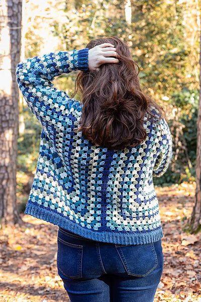 hexagon cardigan