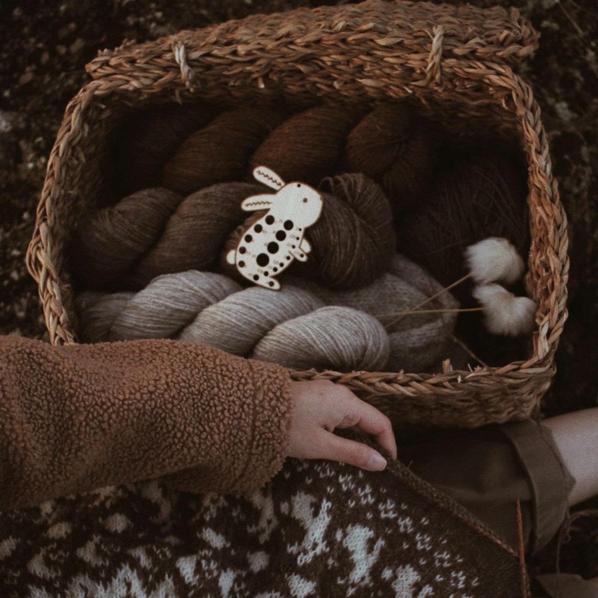 saskie bunny needle gauges by saskie co at Wabi Sabi