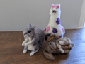 september 15 / 22 / 29: 6-8pm felted animal series by Wabi Sabi at Wabi Sabi