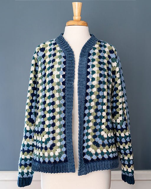 september 26 & oct 3: 10am - 12pm crocheted hexagon cardigan by Wabi Sabi at Wabi Sabi