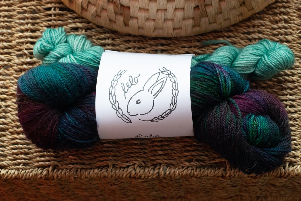 'set: christine et germaine ' merino sock by Lelo | Wabi Sabi