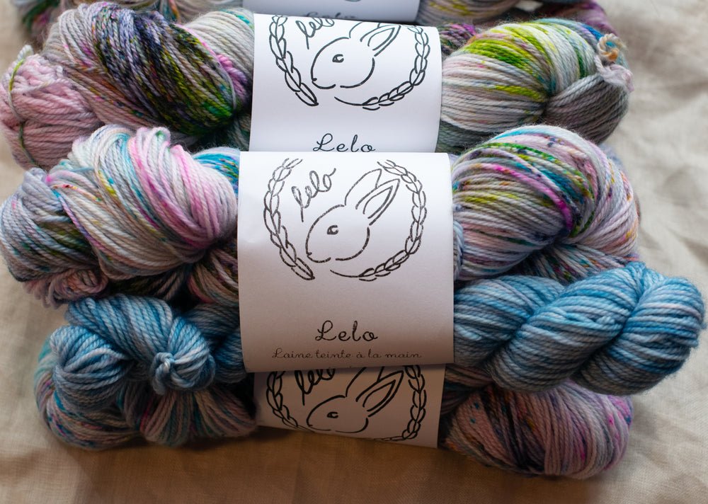 'set: lyne et mila ' merino sock by Lelo | Wabi Sabi