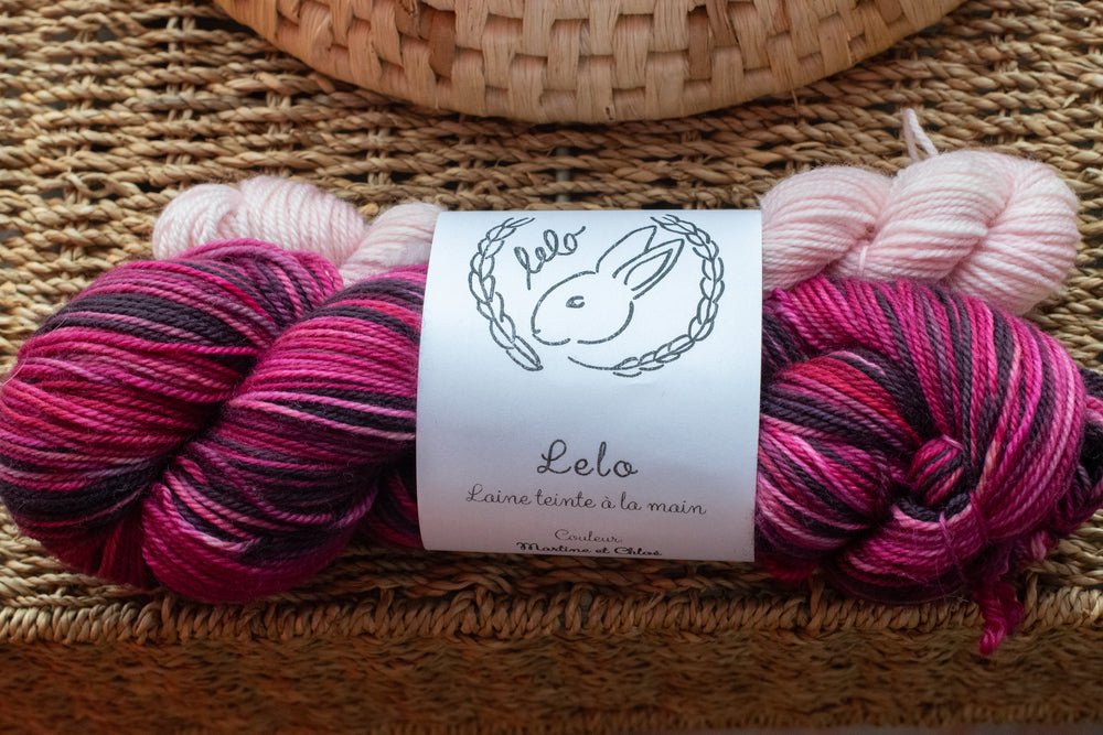 'set: martine et chloe ' merino sock by Lelo | Wabi Sabi