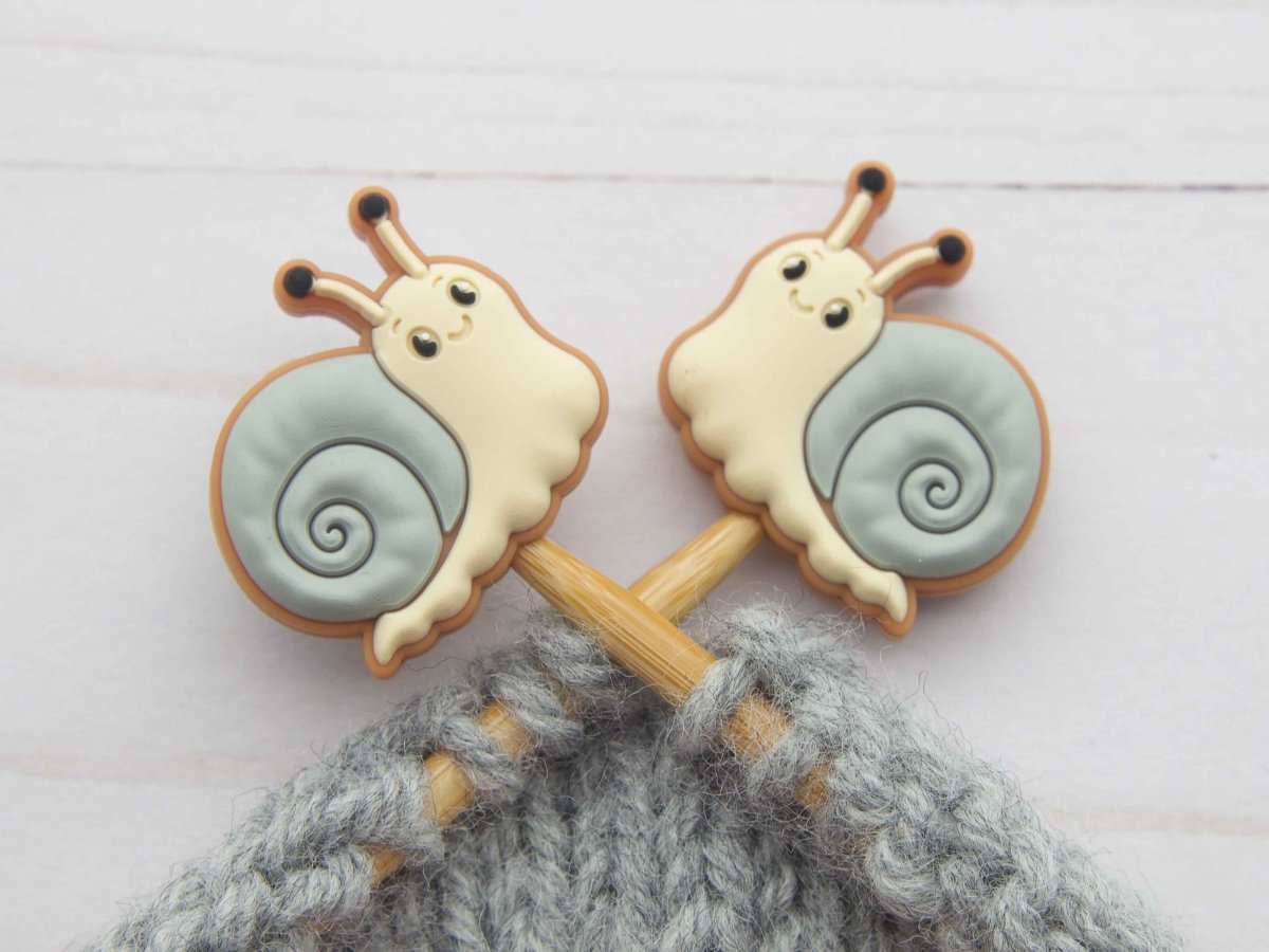 Snail | Stitch Stoppers by Fox & Pine Stitches at Wabi Sabi