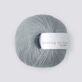 soft blue cotton merino by knitting for olive at Wabi Sabi