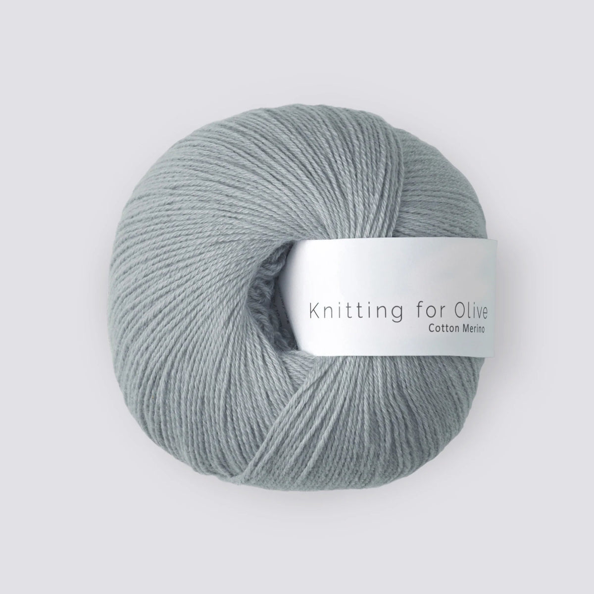 'soft blue ' cotton merino by knitting for olive | Wabi Sabi