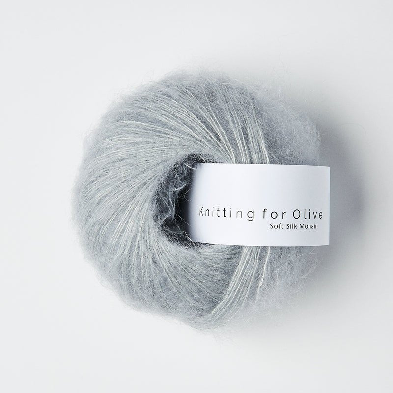 'soft blue ' soft silk mohair by knitting for olive | Wabi Sabi