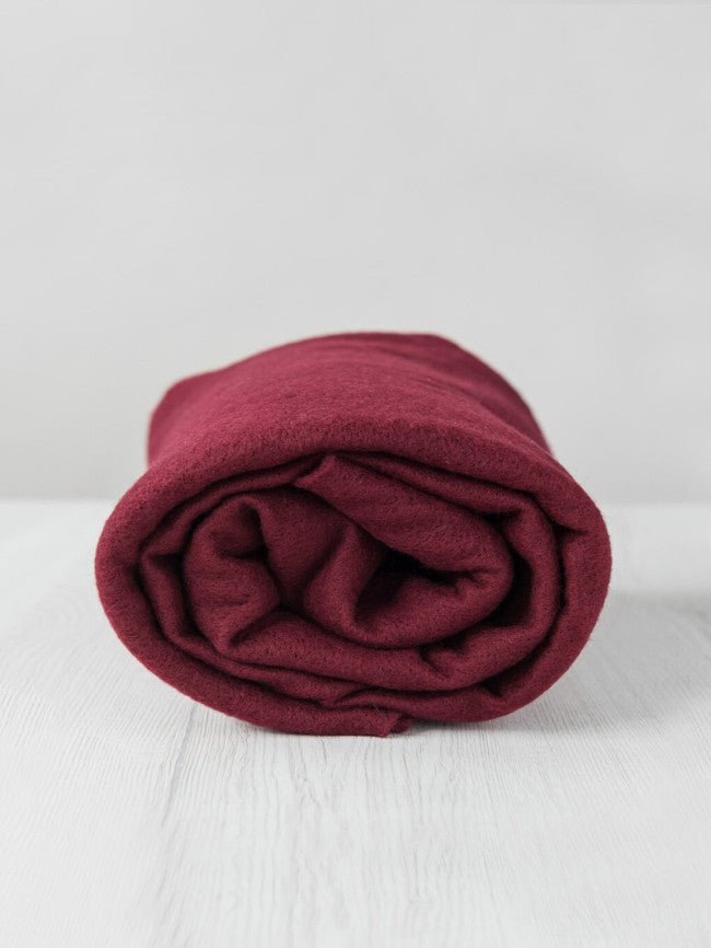 soft fruit 1.5m x 1m extra - fine merino pre - felt by dyeing house gallery at Wabi Sabi