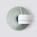 soft mint cotton merino by knitting for olive at Wabi Sabi