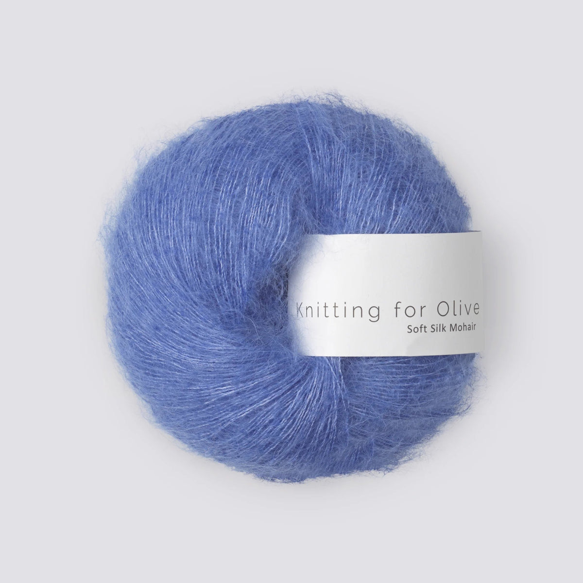 'lavender blue ' soft silk mohair by knitting for olive | Wabi Sabi