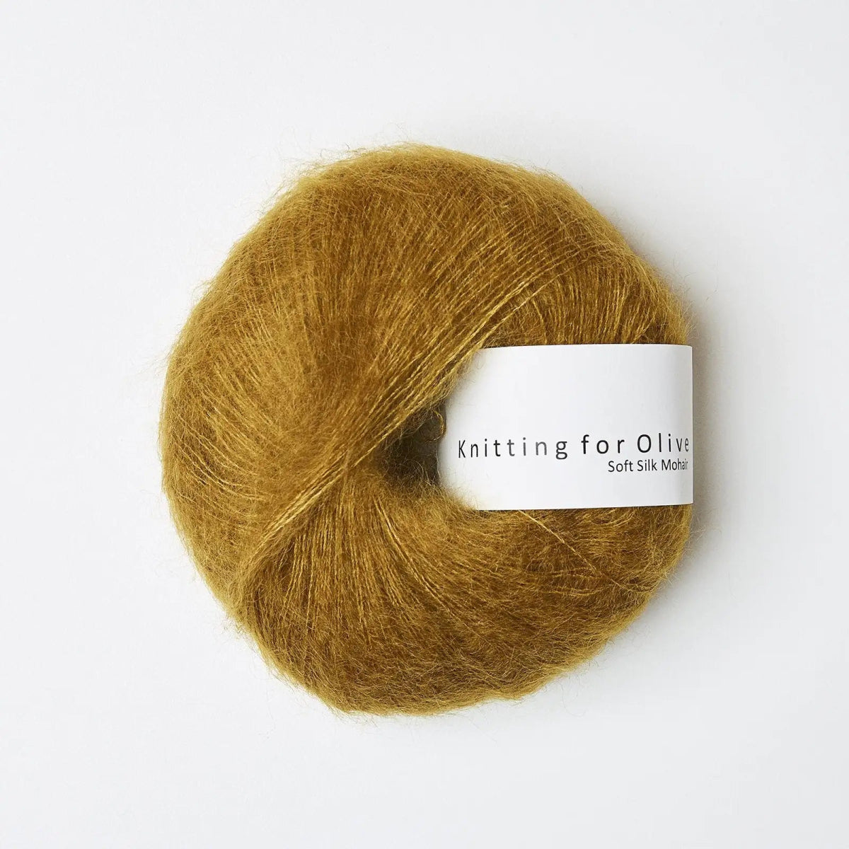 'dark mustard ' soft silk mohair by knitting for olive | Wabi Sabi