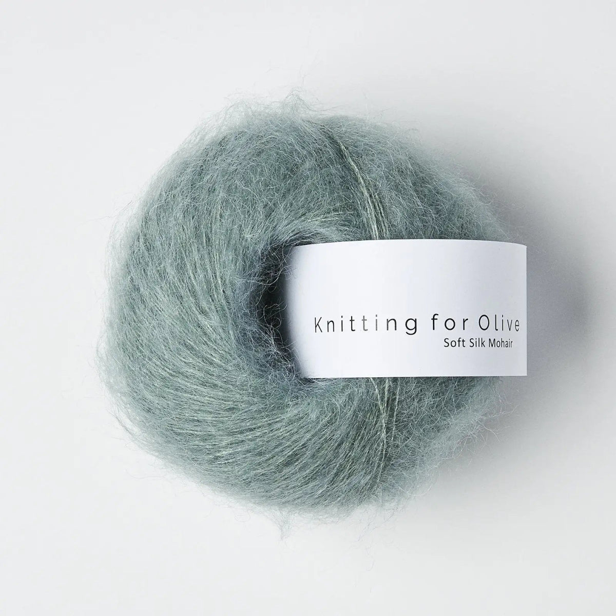 'dusty aqua ' soft silk mohair by knitting for olive | Wabi Sabi