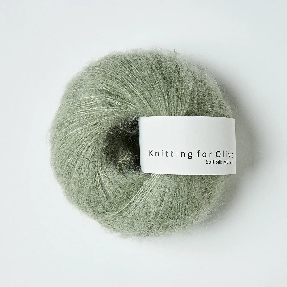 'dusty artichoke ' soft silk mohair by knitting for olive | Wabi Sabi