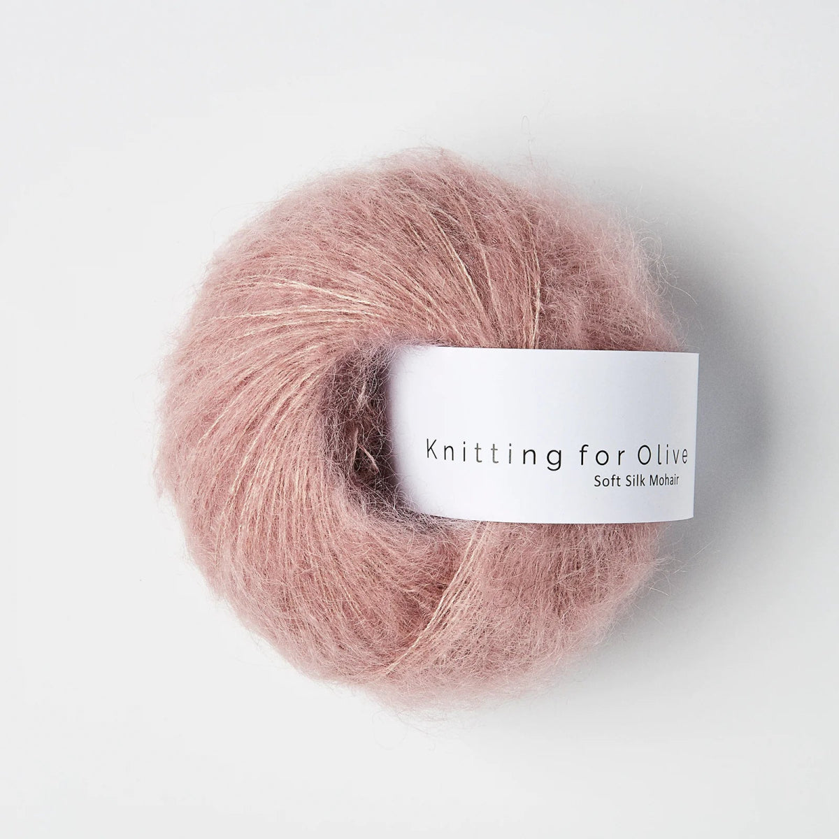 'dusty rose ' soft silk mohair by knitting for olive | Wabi Sabi