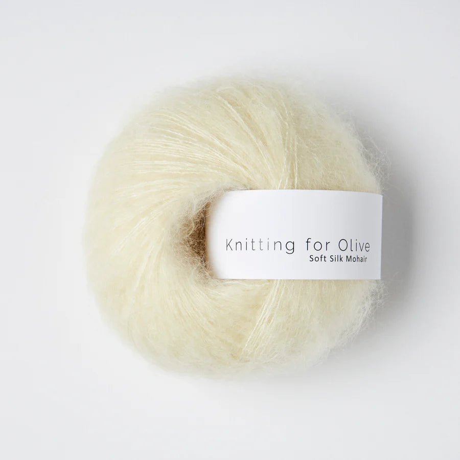 'elderflower ' soft silk mohair by knitting for olive | Wabi Sabi