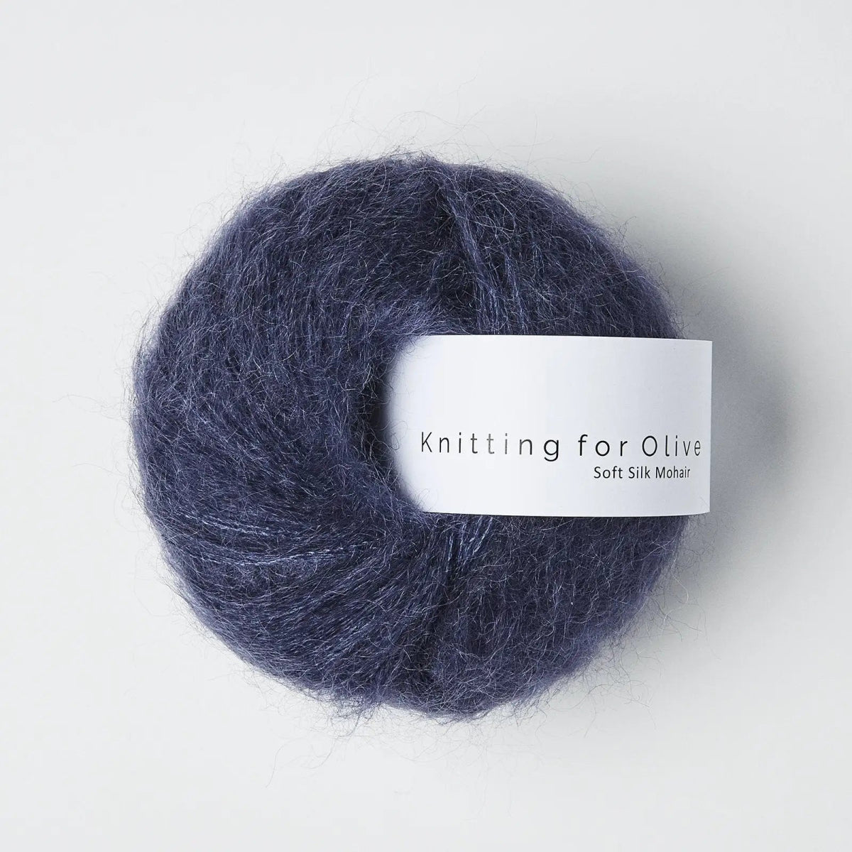 'navy blue ' soft silk mohair by knitting for olive | Wabi Sabi