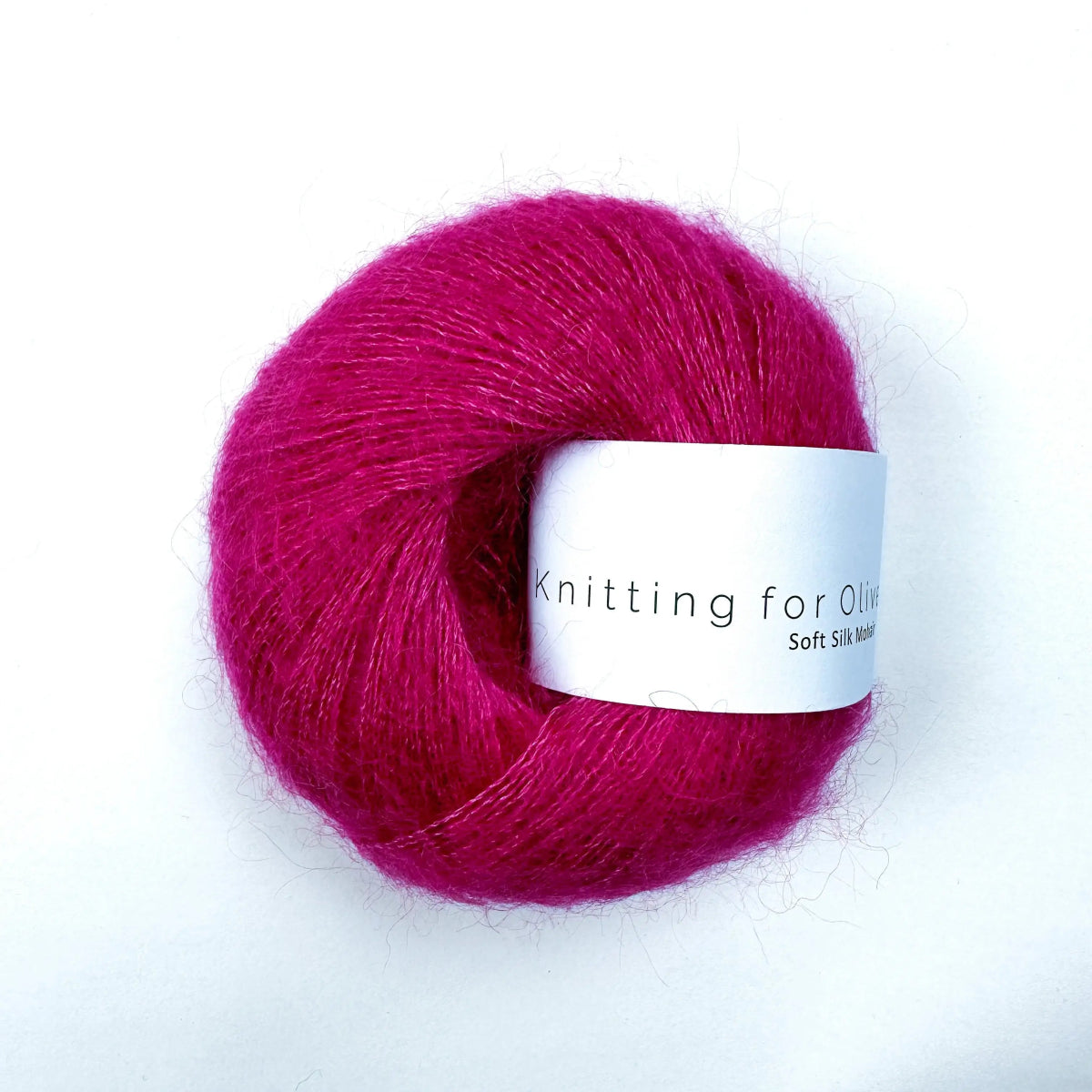 'pink daisies ' soft silk mohair by knitting for olive | Wabi Sabi