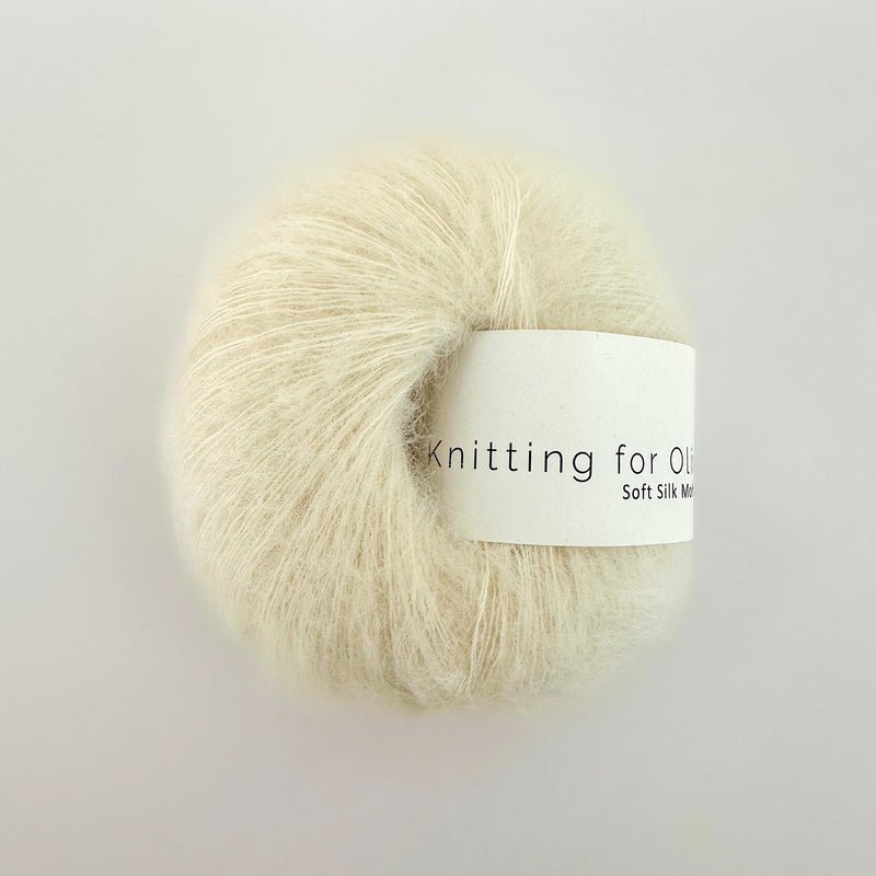 'undyed ' soft silk mohair by knitting for olive | Wabi Sabi