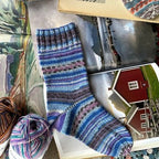 'starnight ' socks & more 4ply by arne and carlos | Wabi Sabi