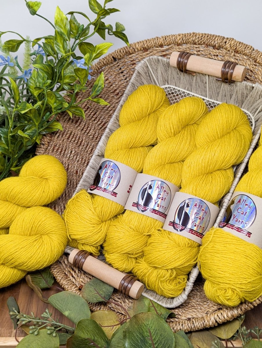 'sunshine ' ontario sock by alley cat yarns | Wabi Sabi