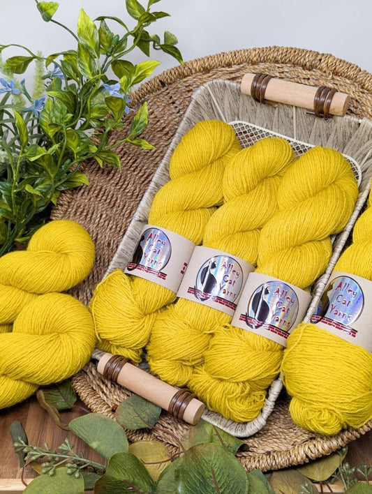 'sunshine ' ontario sock by alley cat yarns | Wabi Sabi