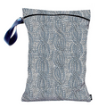 blue knit swet recycled fabric wet - dry bags by gleener at Wabi Sabi