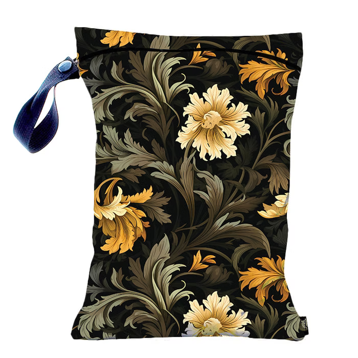 morris swet recycled fabric wet - dry bags by gleener at Wabi Sabi