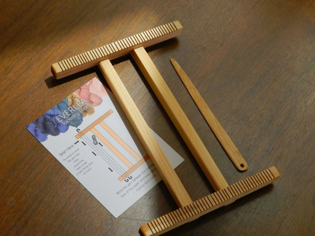 ' ' tapestry loom: maple wood by everlea yarn co | Wabi Sabi