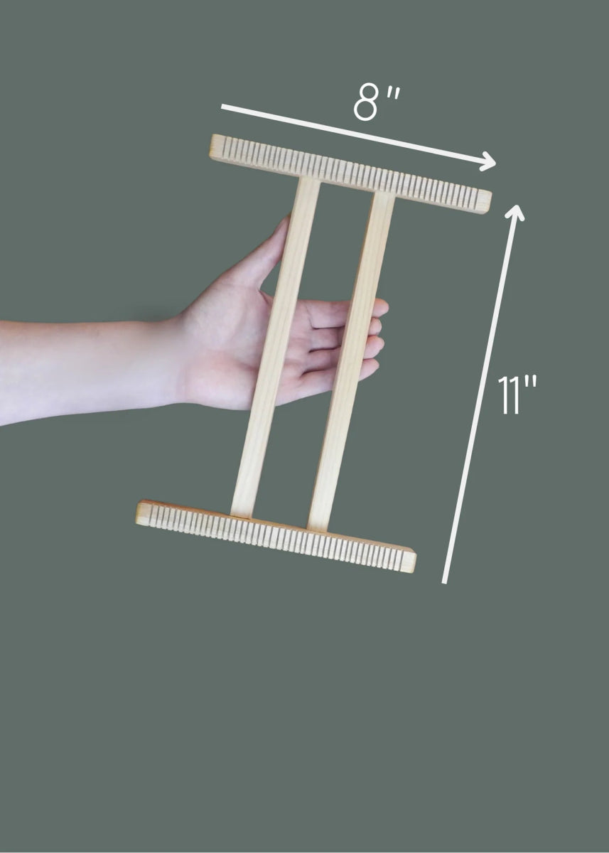 ' ' tapestry loom: maple wood by everlea yarn co | Wabi Sabi