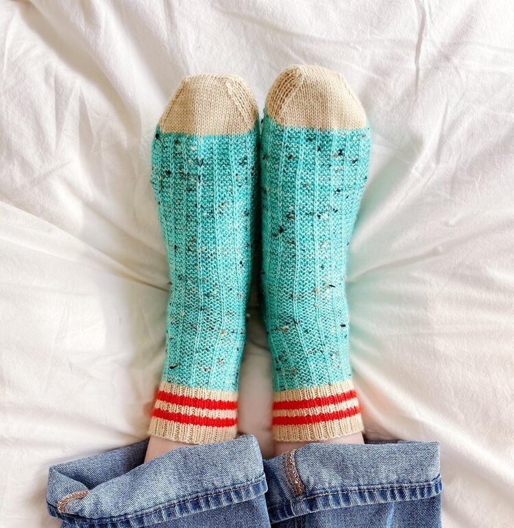 the sock project by summer lee at Wabi Sabi
