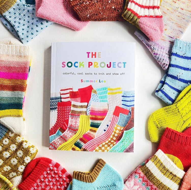 the sock project by summer lee at Wabi Sabi