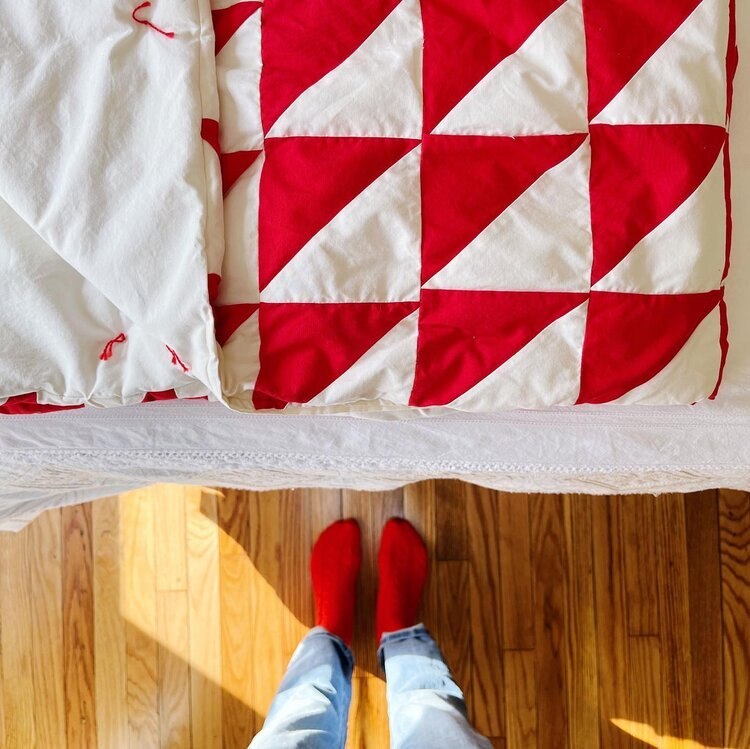 the sock project by summer lee at Wabi Sabi