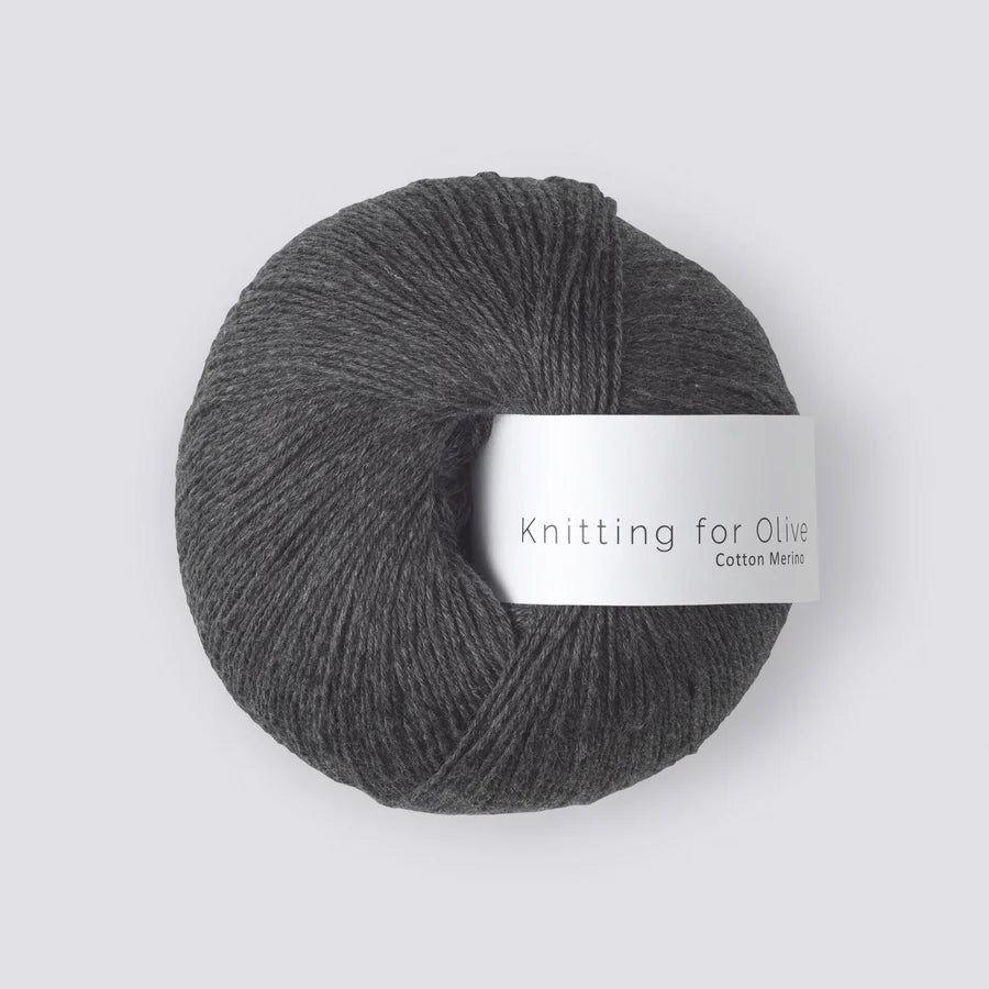 'thundercloud ' cotton merino by knitting for olive | Wabi Sabi