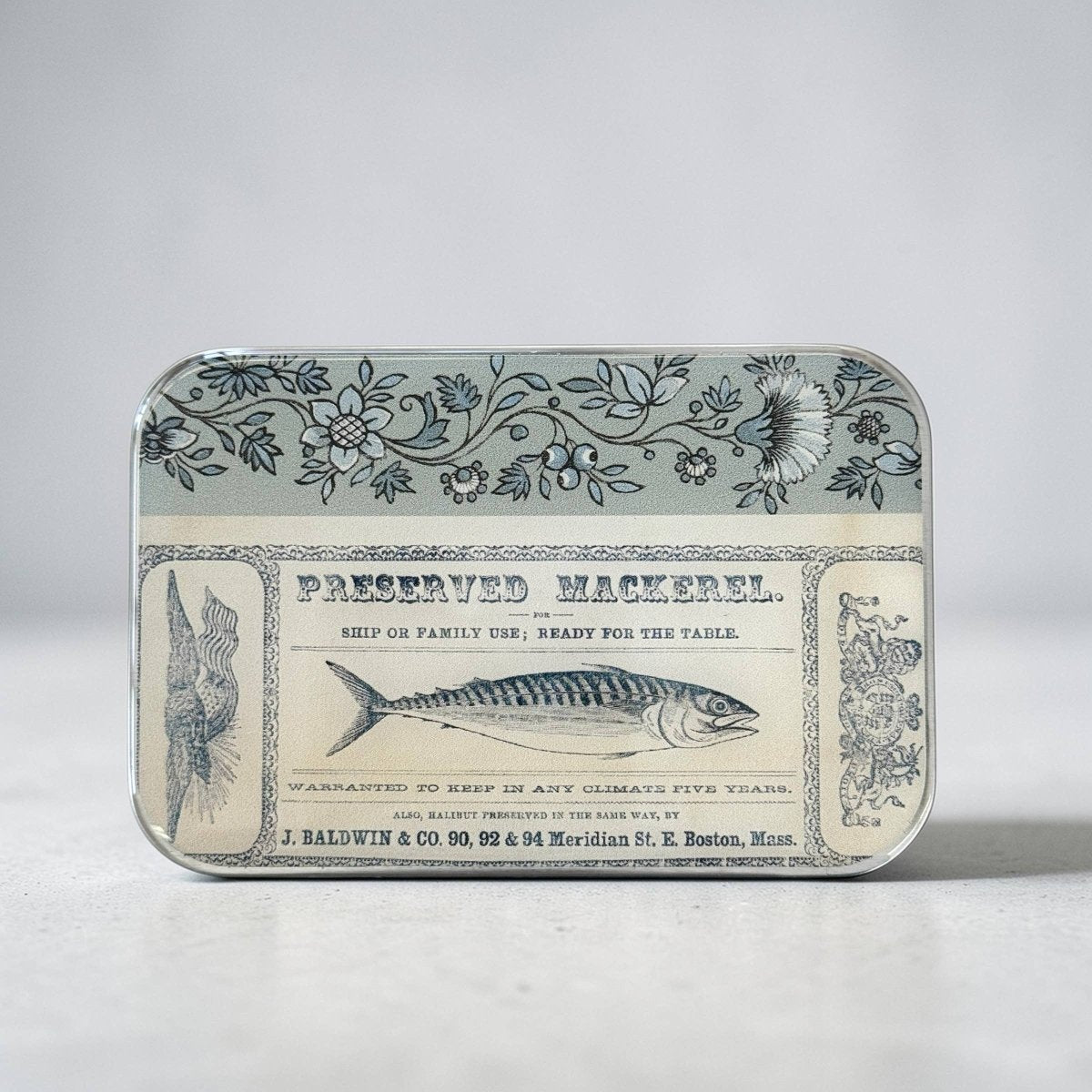 Tinned Fish Notions Tin by Firefly Notes at Wabi Sabi