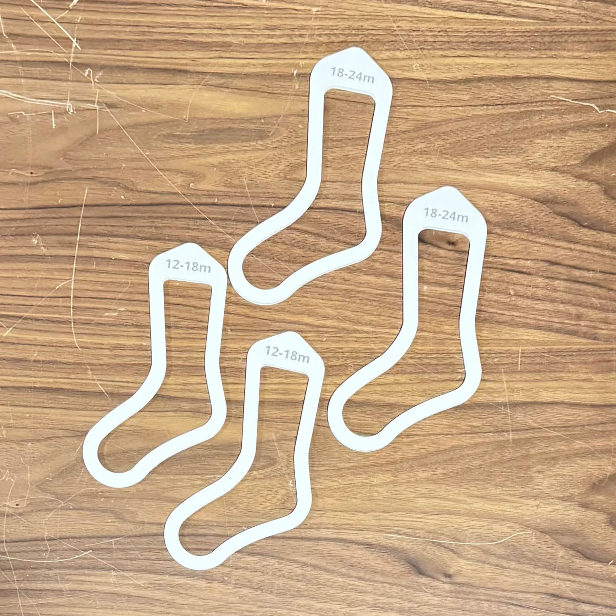 toddler (12 - 24 months - 2 sizes) adjustable sock blockers by filora at Wabi Sabi