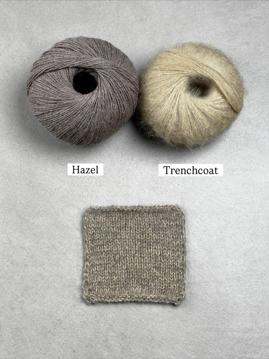 trenchcoat hazel by knitting for olive at Wabi Sabi