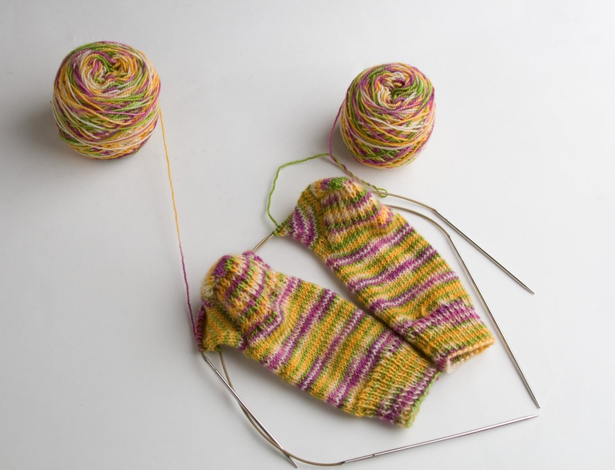' ' Two at a Time Socks with Magic Loop: Saturday, January 24: 1pm - 3pm by pete | Wabi Sabi