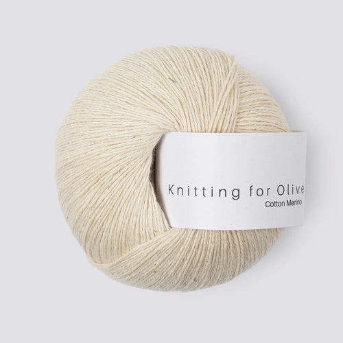 undyed cotton merino by knitting for olive at Wabi Sabi