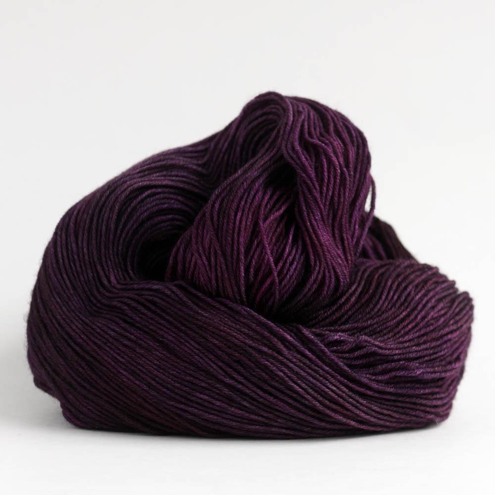 'vampira ' 3 - ply merino sock by kat's riverside studio | Wabi Sabi