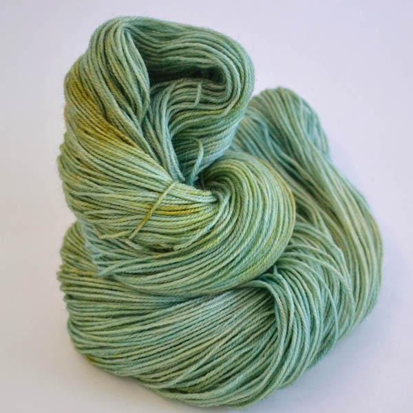'verdigris ' merino worsted/aran by kat's riverside studio | Wabi Sabi
