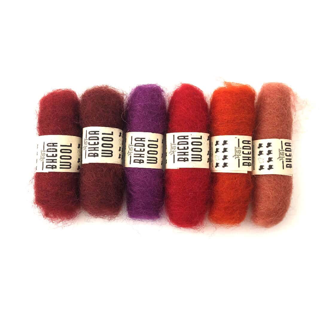 'wb0700 sunset ' mini colour packs by bhedawool | Wabi Sabi