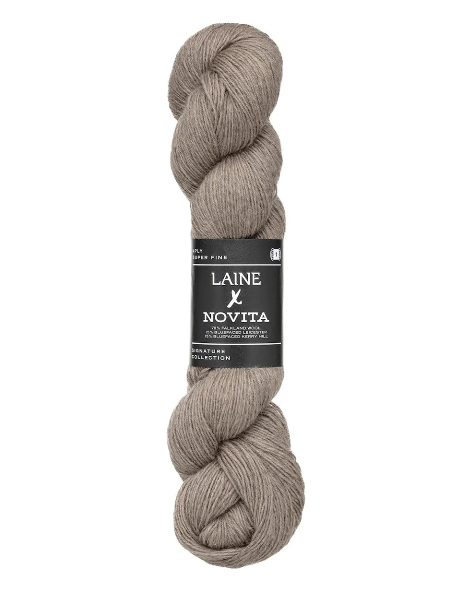 'weathered driftwood ' Laine x Novita 4ply by laine | Wabi Sabi