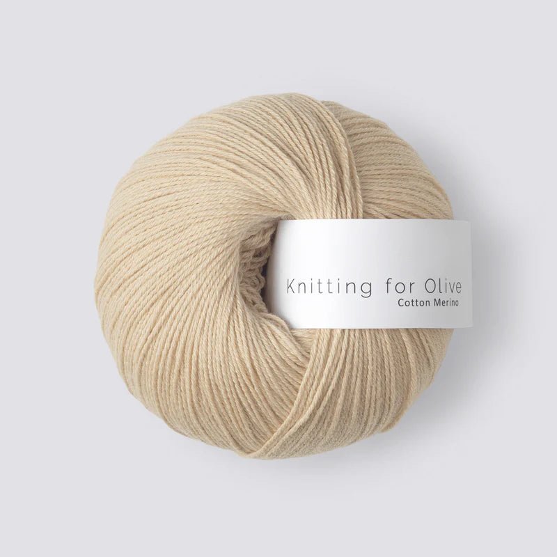 'wheat ' cotton merino by knitting for olive | Wabi Sabi