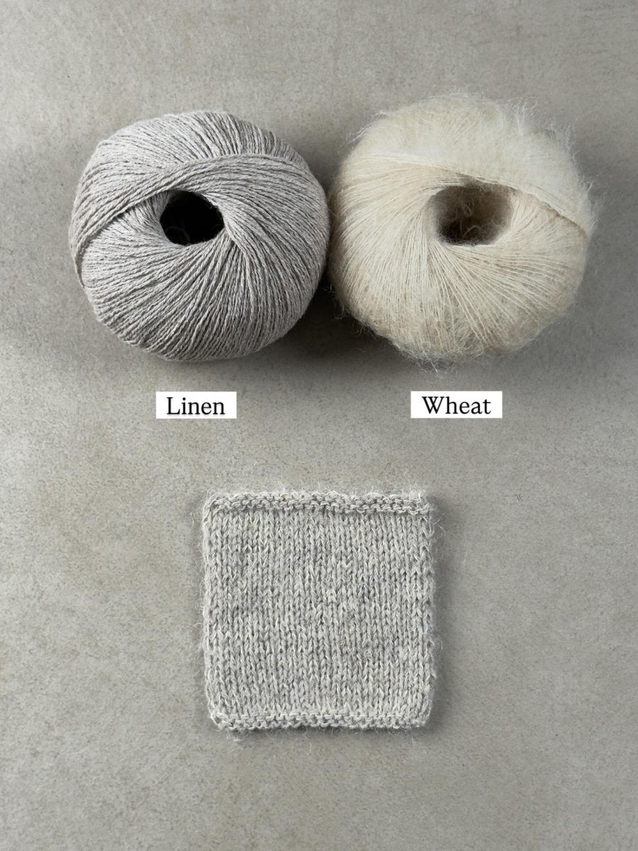 wheat linen by knitting for olive at Wabi Sabi