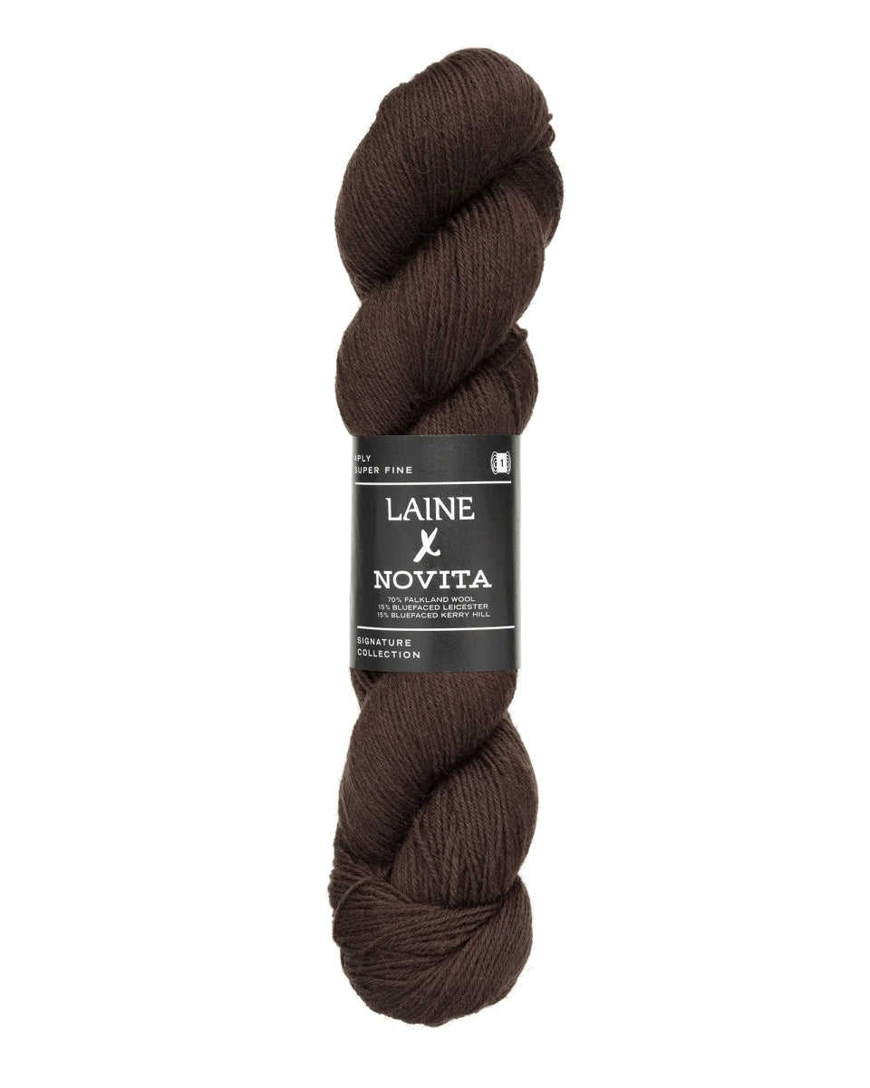 'woodland bark ' Laine x Novita 4ply by laine | Wabi Sabi