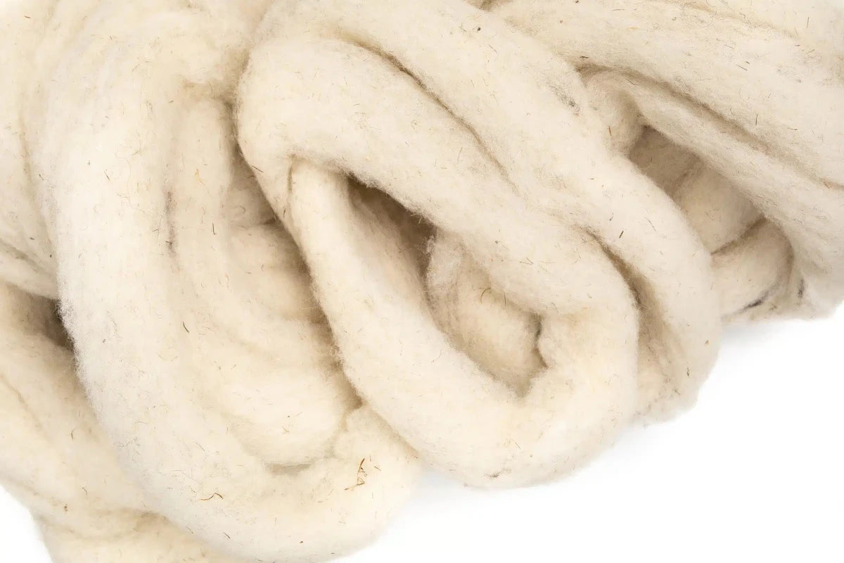 wool stuffing by custom woolen mills at Wabi Sabi