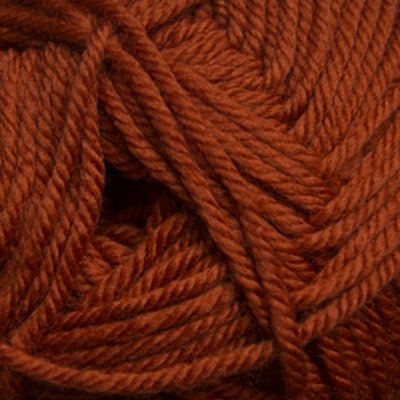 '06 burnt orange ' 220 superwash merino by Cascade Yarns | Wabi Sabi