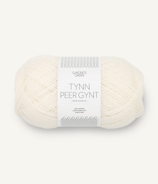'1002 natural ' Tynn Peer Gynt by Sandnes Garn | Wabi Sabi